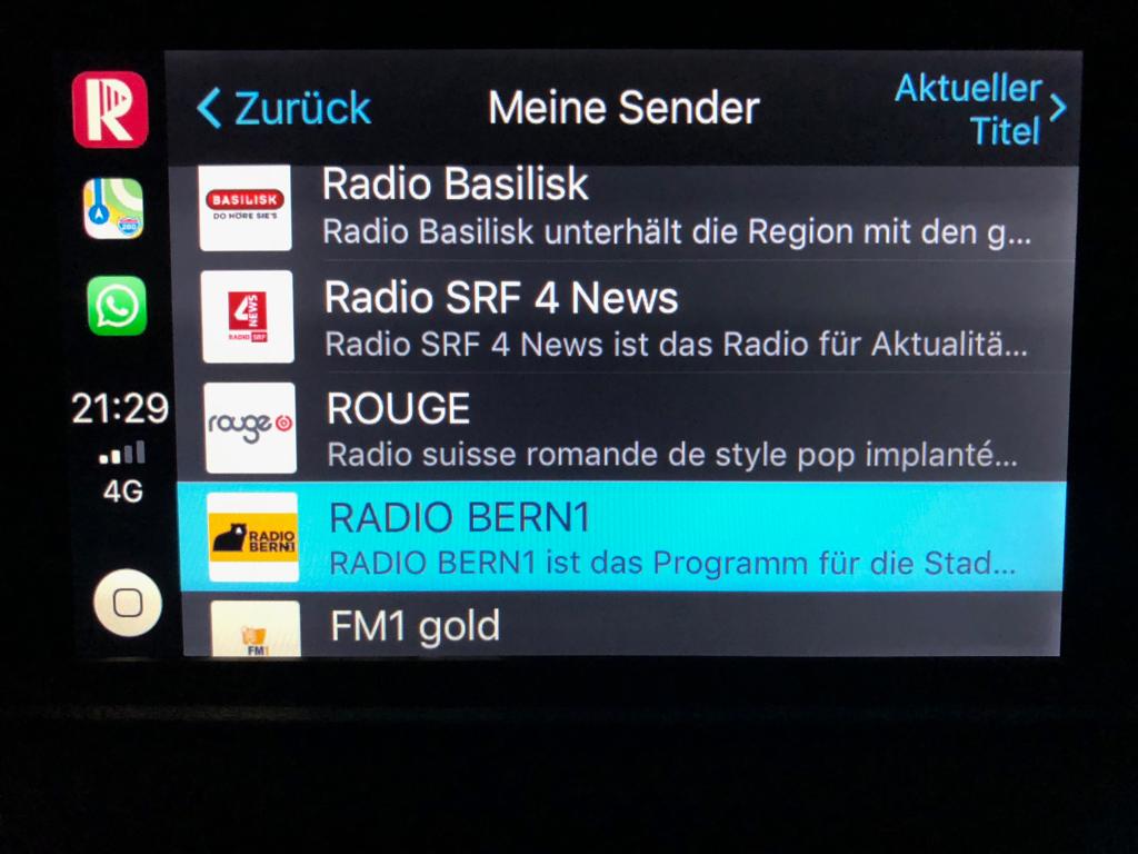 Radioplayer beste radioApp für Apple CarPlay RadioBlog.eu