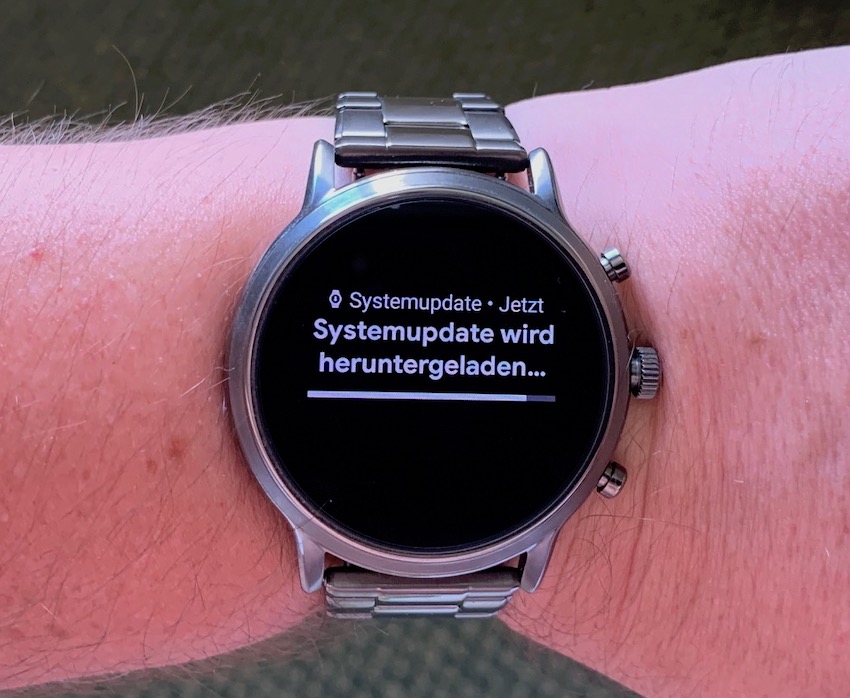 FirmwareUpdate an der Fossil The Carlyle HR Generation 5 Schlimmer