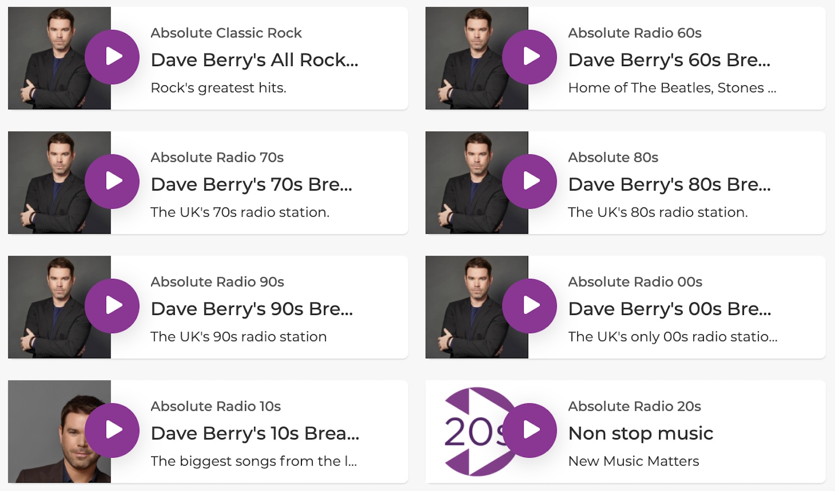 Absolute Radio als Vorbild für Absolut