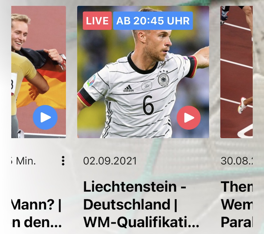 Wahrzeichen Störung Aktiv sportschau heute live kubisch Platz Warte