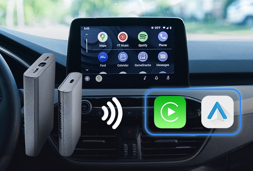 CarrGenie Apple CarPlay und Android Auto kabellos RadioBlog.eu